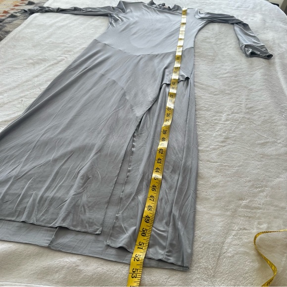 We Are HAH Southern Lady Dress in Silver Blue - Picture 10 of 10